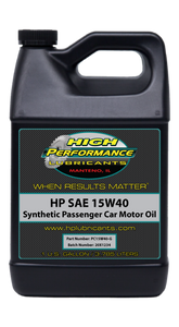 Passenger Car Engine Oil