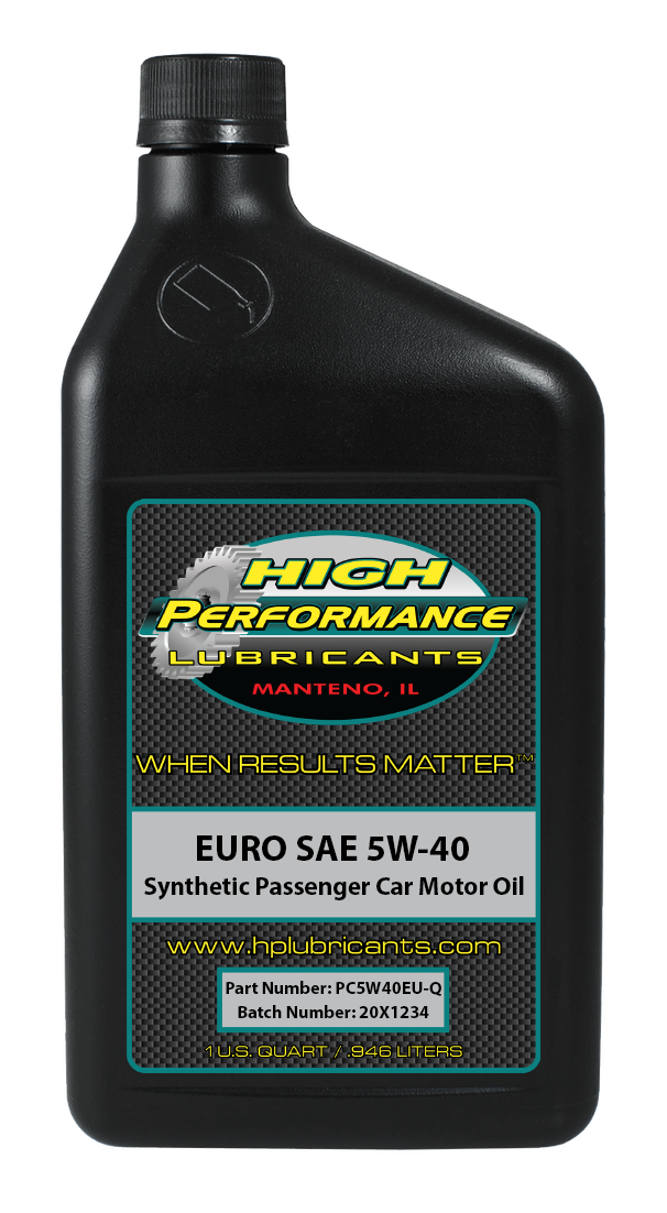 Euro Passenger Car Engine Oil