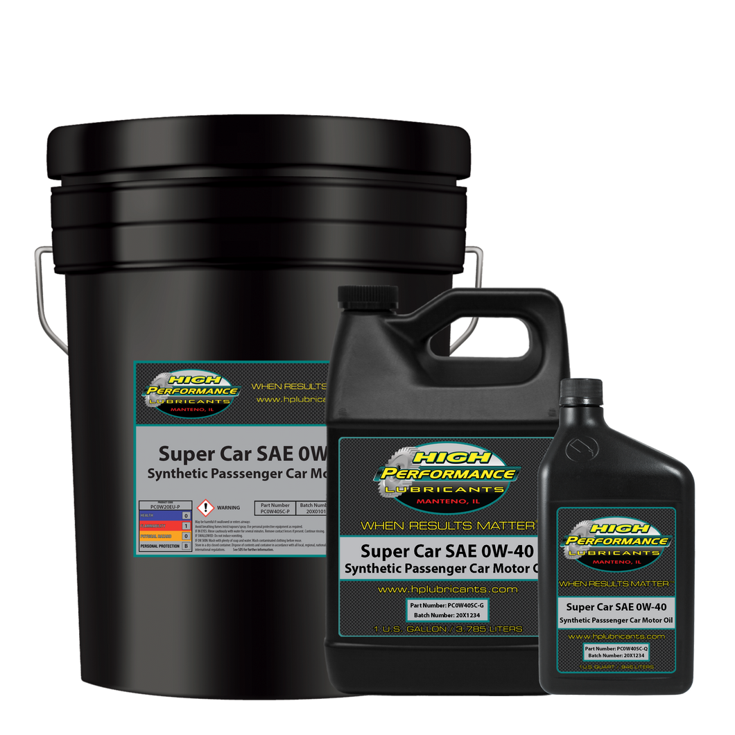Super Car Engine Oil